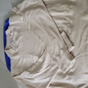 Madewell sweatshirt style cotton sweater
